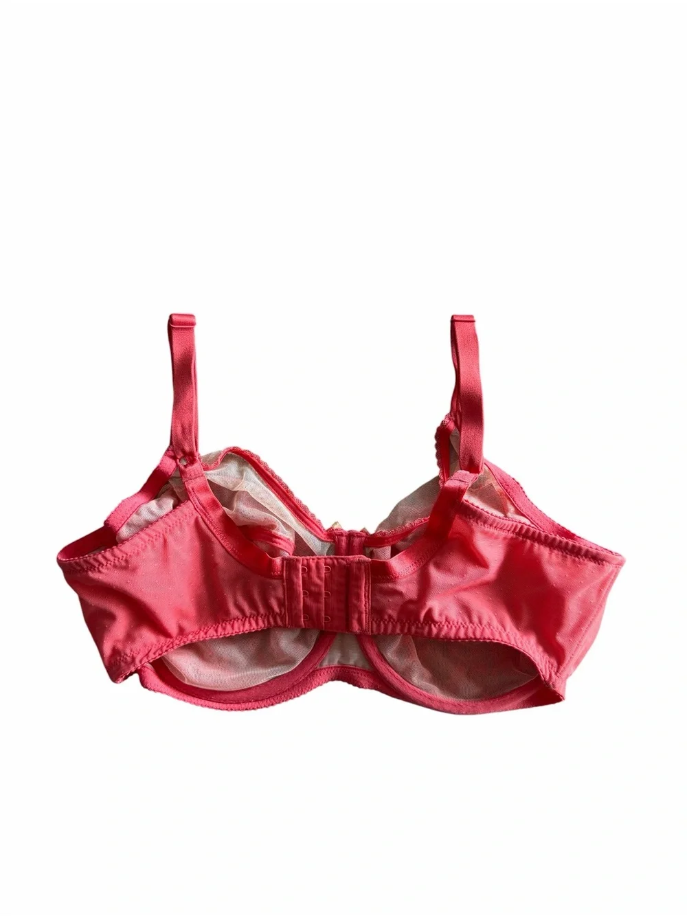 Wacoal 855186 Women's Retro Chic Full-Figure Underwire Bra Coral/Pink 38DD